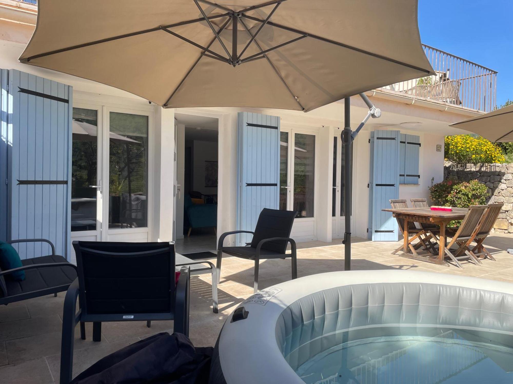 Luva D'Azur, Rez De Villa Le Riou - Le Vallon Le Bar-sur-Loup 외부 사진