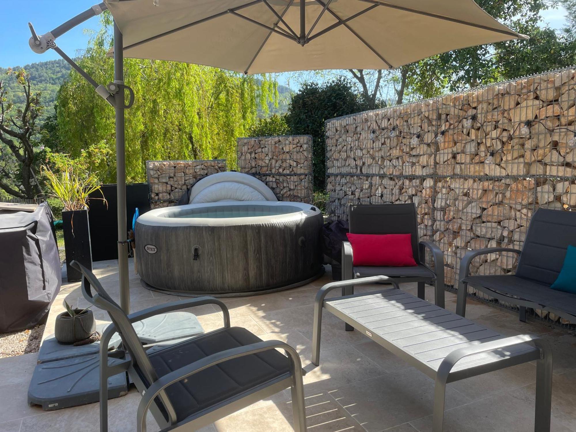 Luva D'Azur, Rez De Villa Le Riou - Le Vallon Le Bar-sur-Loup 외부 사진
